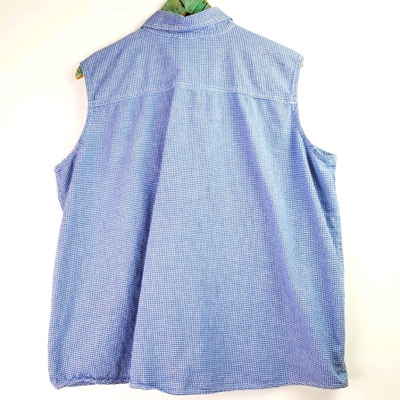 Vtg 90's Tweety Bird "How About Never" Gingham Top - Picture 5 of 8